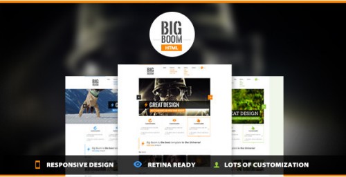 BigBoom - Clean & Powerful HTML/CSS Template