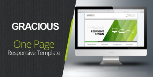 Gracious - Ajaxified HTML Template Full