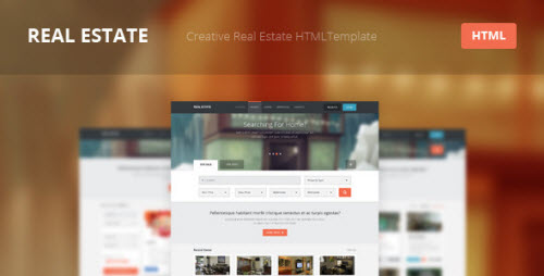 Real Estate - Creative HTML Template