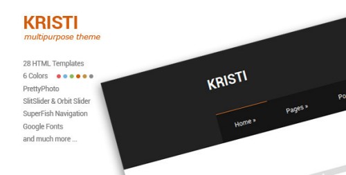Kristi - Multipurpose Business Theme