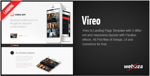 Vireo - Ultra Responsive App Landing Page