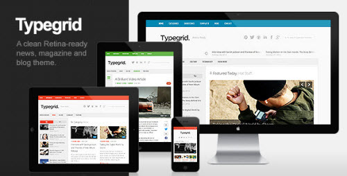 Typegrid - Responsive News & Magazine Theme