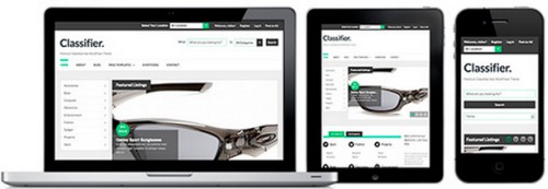 Classifier v.1.3.0 Project WP Theme