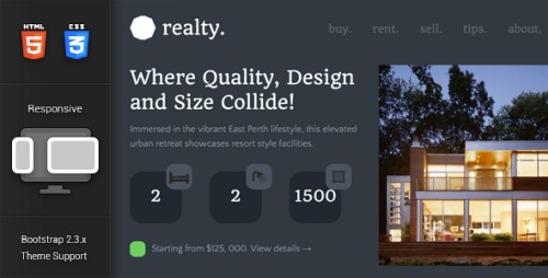 Realty - Responsive Real Estate Theme