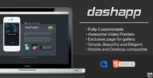 Dashapp - Premium HTML Template for Developers