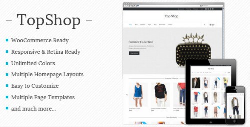 Top Shop v1.0 - Multi-purpose WooCommerce theme