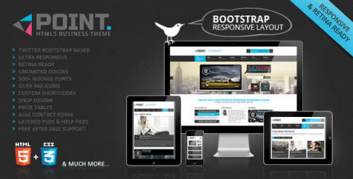 POINT Business Resposnive Web Template