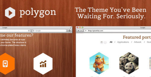 Polygon - One Page Business / Portfolio Template