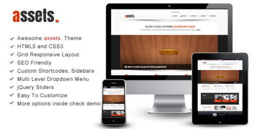 assets - Responsive HTML Template