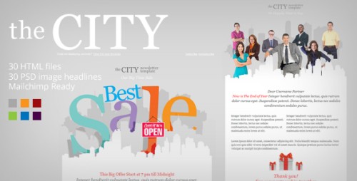 The City - Metro Business Email template