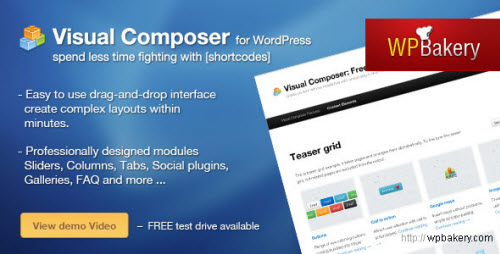 Visual Composer v3.5.4 - plugin for WordPress