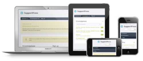 SupportPress v1.0.34 incl PSD for WordPress