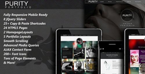 Purity - Responsive HTML5 Template