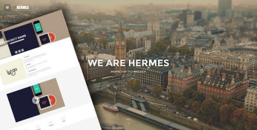 Hermes - Responsive Retina Ready HTML5 Template