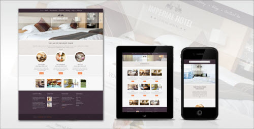 Imperial: Hotel HTML Template