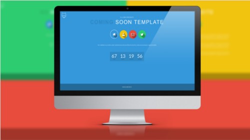 Coming Soon Panels HTML Template