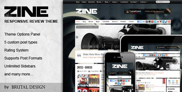Zine - Modern & Responsive Review Theme v0.4.2