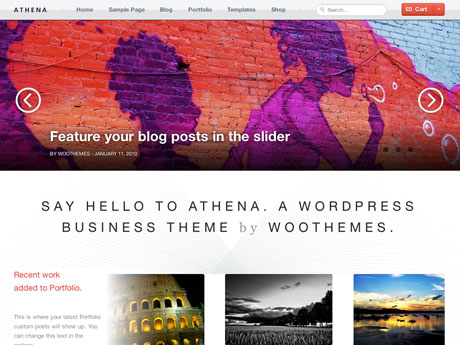 Athena v1.0.1 for WordPress