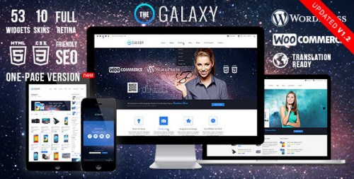 The Galaxy v1.1 WP - Responsive Multi-Purpose Theme