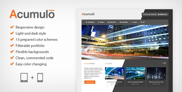 Acumulo HTML - Modern Business Theme