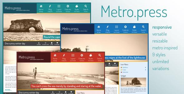 Metro.press - Expressive WordPress Theme v1.0