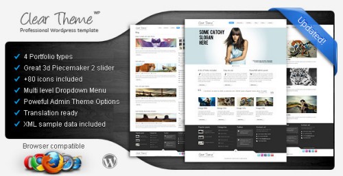 Clear Theme - Multipurpose WordPress Theme