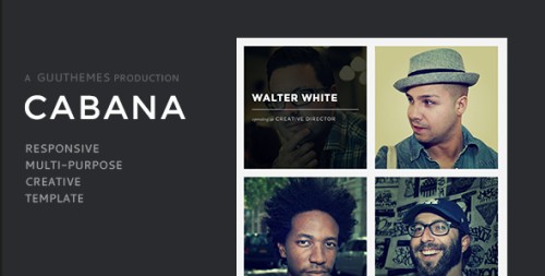 Cabana - Responsive HTML5 Creative Template