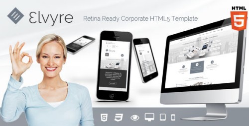 Elvyre Retina Ready HTML5 Template
