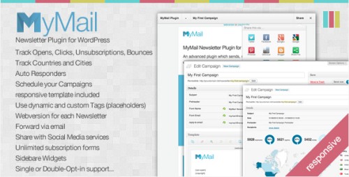 MyMail v1.6.4.2 - Email Newsletter Plugin for WordPress