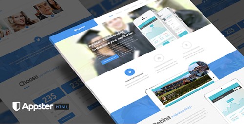 Appster - Ultimate App Landing Page Html5 Template