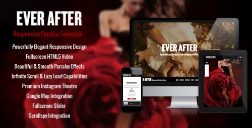 Ever After - Responsive Parallax One-Page Template