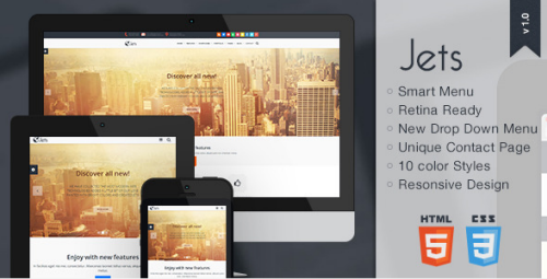 Jets - Responsive HTML5 Template