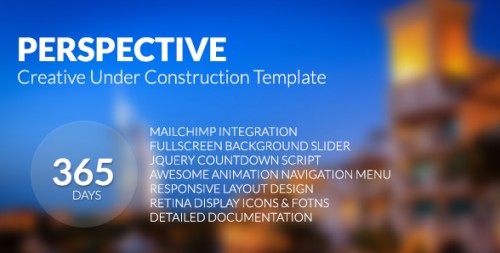 Perspective - Creative Under Construction Template
