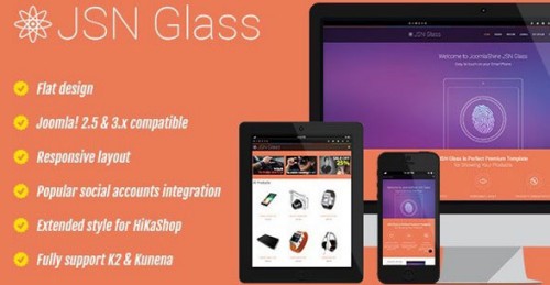 JSN Glass - Ecommerce Joomla Templates 2.5 & 3.2