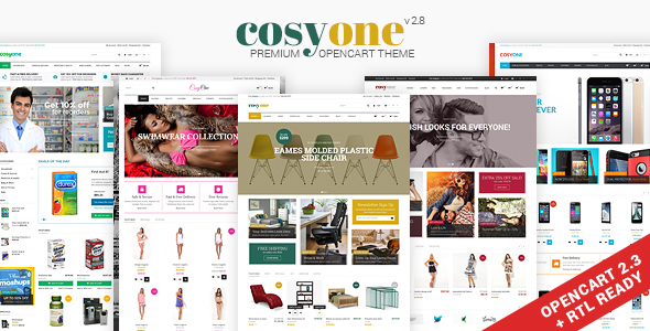 CosyOne v2.8 - Multipurpose Opencart Theme