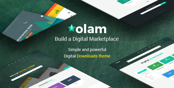 Olam v2.2 - WordPress Easy Digital Downloads Theme