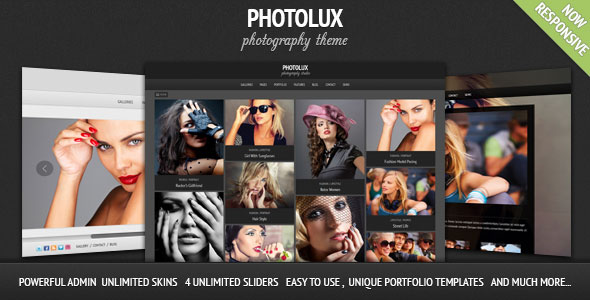 Photolux v2.3.9 - Photography Portfolio WordPress Theme