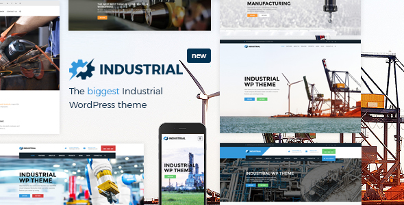 Industrial v1.1.0 - Manufacturing WordPress Theme