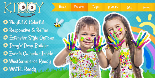 Kiddy v1.1.8 - Children WordPress theme