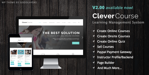 Clever Course v2.0.5 - Learning Management System Theme