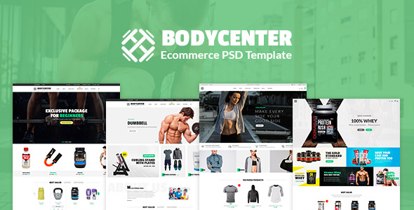 Bodycenter - eCommerce PSD Template