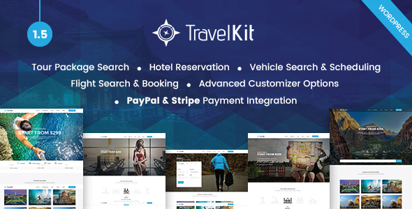 Travelkit v1.5 - The Full-fledged Tour & Travel Theme