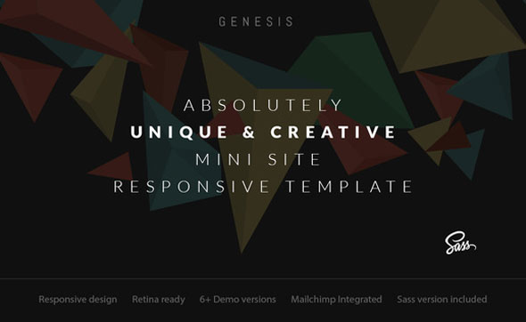 Genesis – Mini Site | Coming Soon