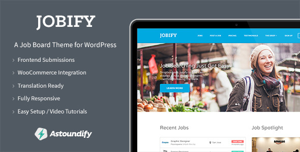 Jobify v3.0.1 - Themeforest WordPress Job Board Theme