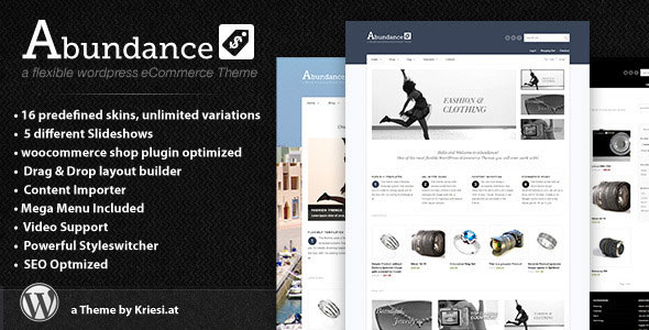 Abundance v4.0 - Themeforest eCommerce Business Theme