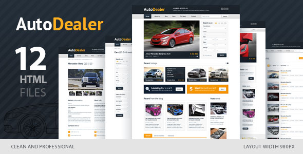 Auto Dealer - Car Dealer HTML Template