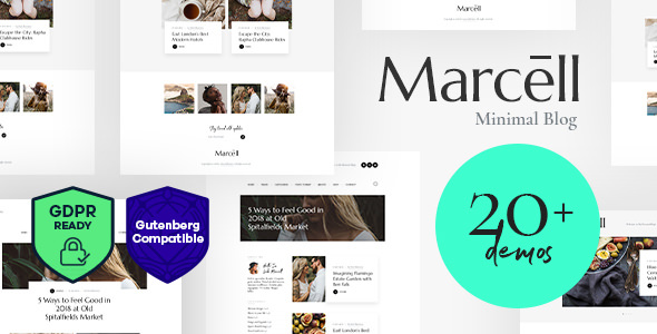 Marcell v1.1.1 - Multi-Concept Personal Blog & Magazine
