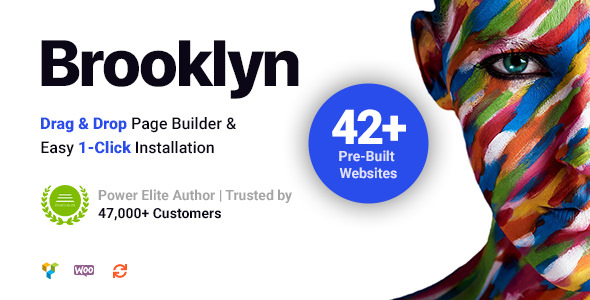 Brooklyn v4.9.1.1 - Creative Multi-Purpose WordPress Theme