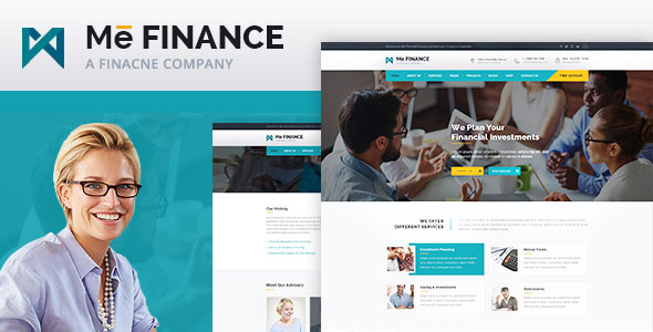 Me Finance - Business and Finance HTML Template