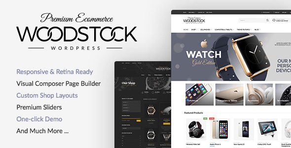 Woodstock v1.9.9.1 - Responsive WooCommerce Theme